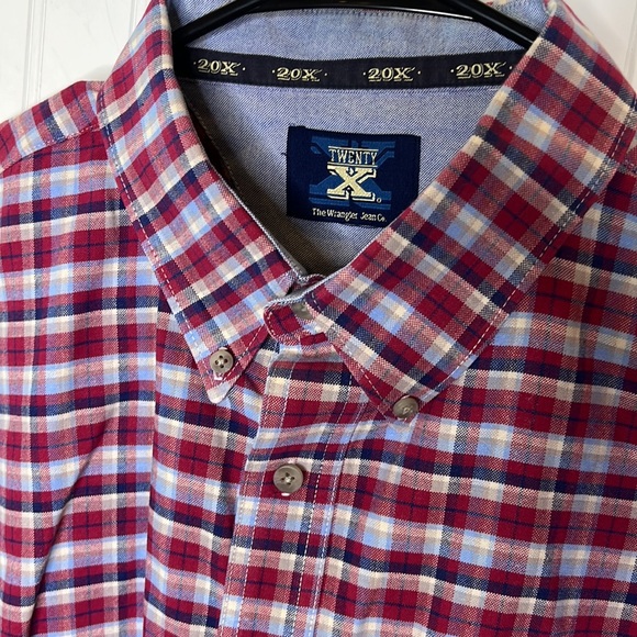 Twenty X Mens Western Button Up Short Sleeve Shirt Size XXL - Picture 1 of 11